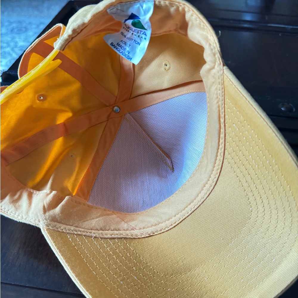 Akron Ohio Area W.B.A Baseball Hat Cap Yellow Hat Sports Gear - Picture 3 of 5